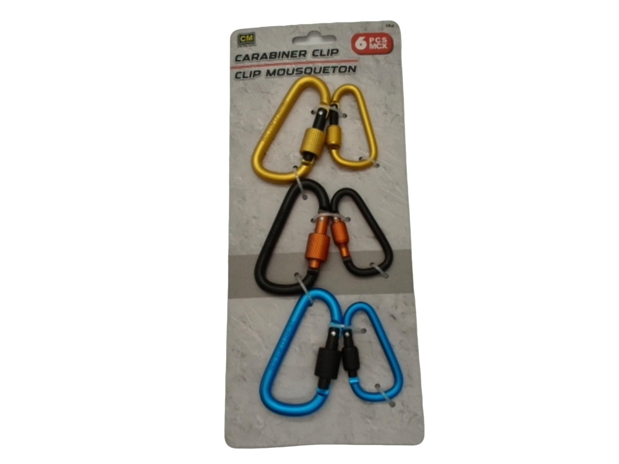Carabiner clip 6 pack - Brantford Surplus