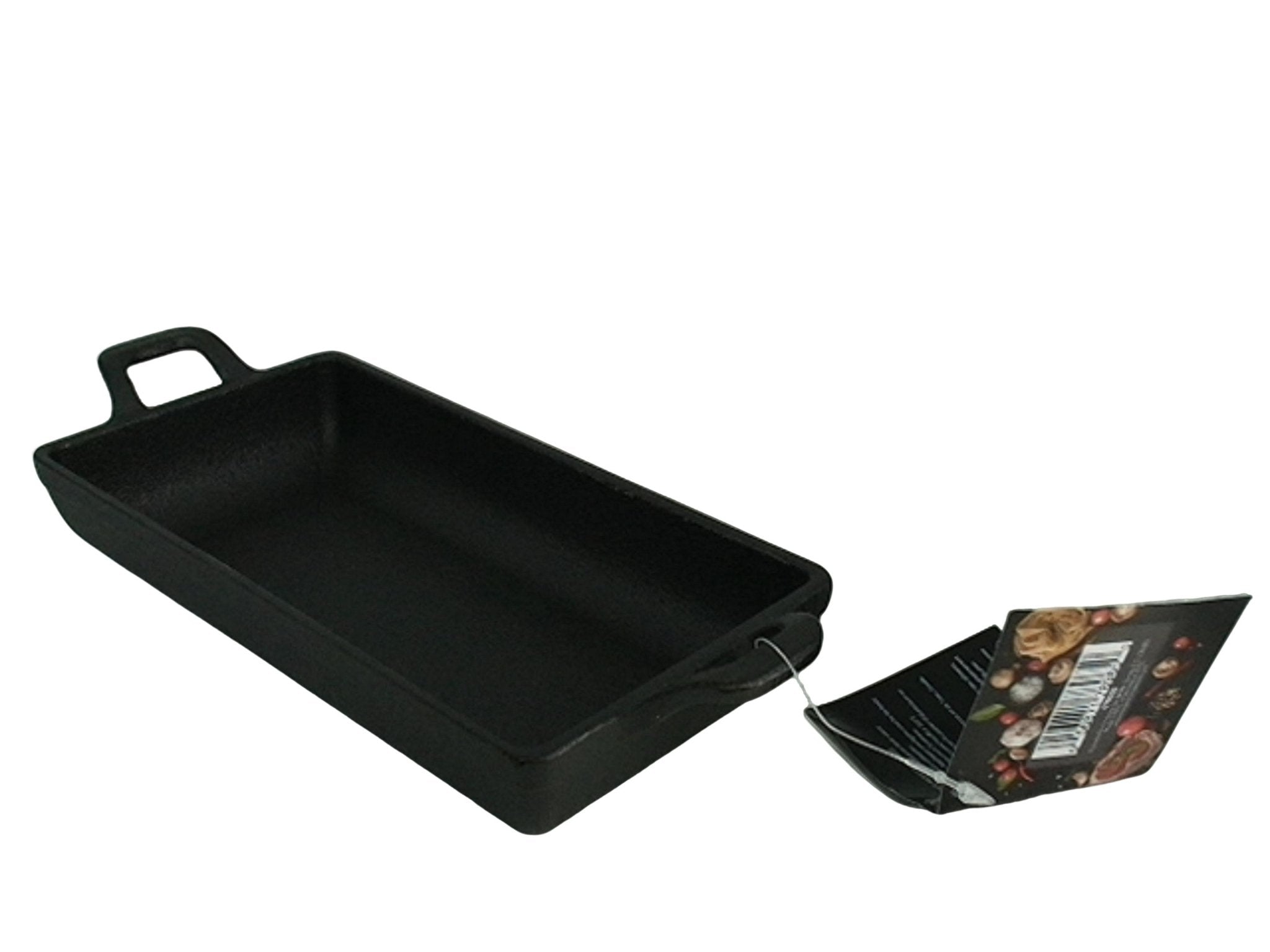 Cast Iron Baking Dish 9x4 – Durable Rectangular Cookware - Brantford Surplus