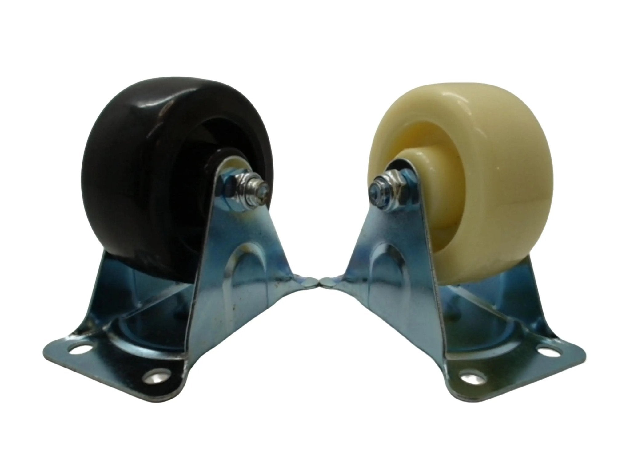 Caster 3" Rigid Flat Plate 265lbs. - Brantford Surplus