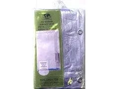 Clear Shower Curtain Liners with Gromets - Brantford Surplus