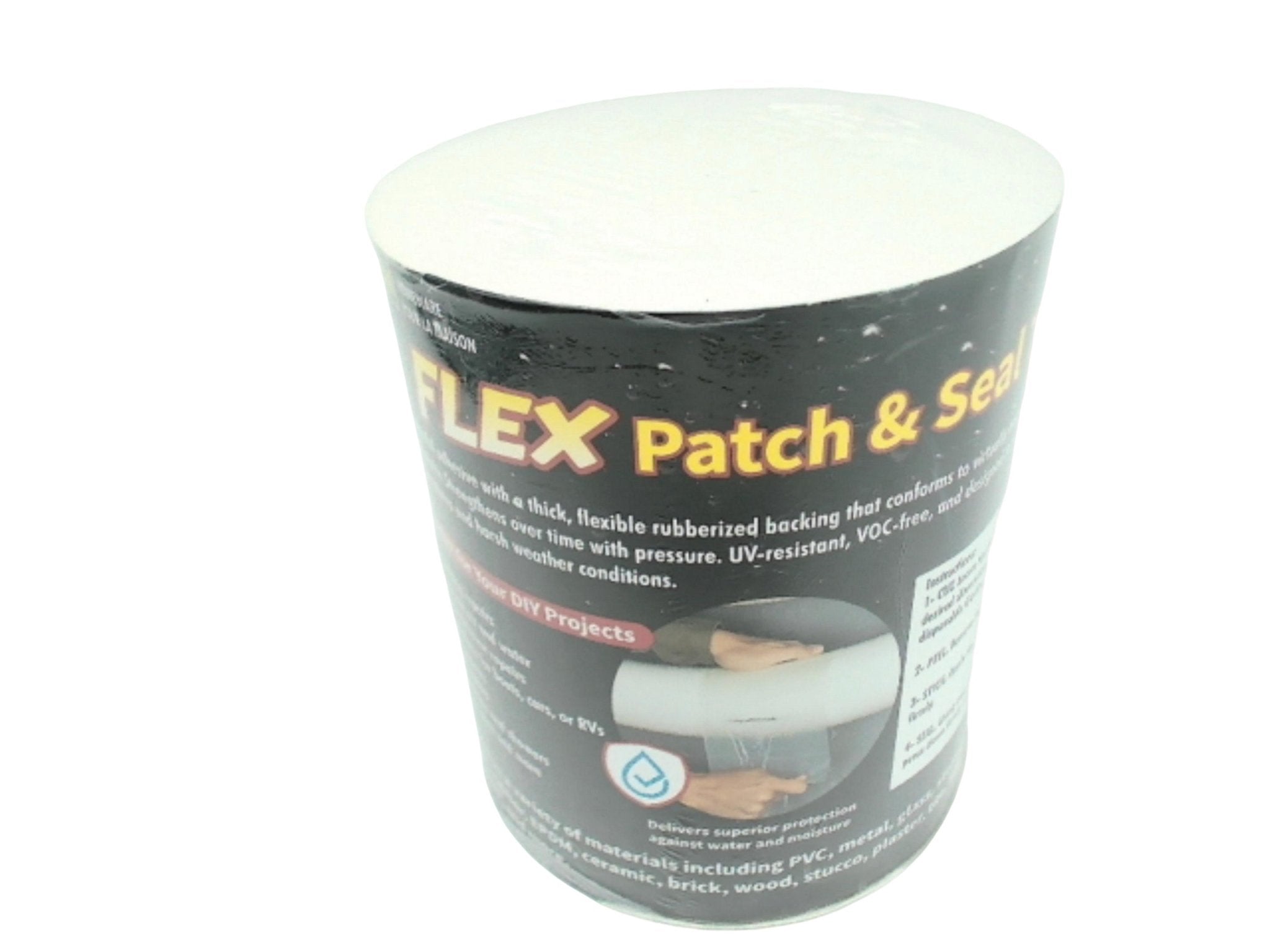 Clear Strong Seal Flex Tape 4"x5' Waterproof Repair - Brantford Surplus