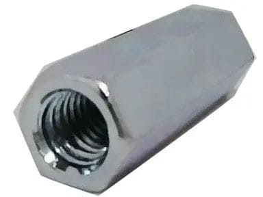 Coupling Nut 3/8" - 16 X 1 - 3/4" For Threaded Rod (4.06lbs/50pcs) - Brantford Surplus