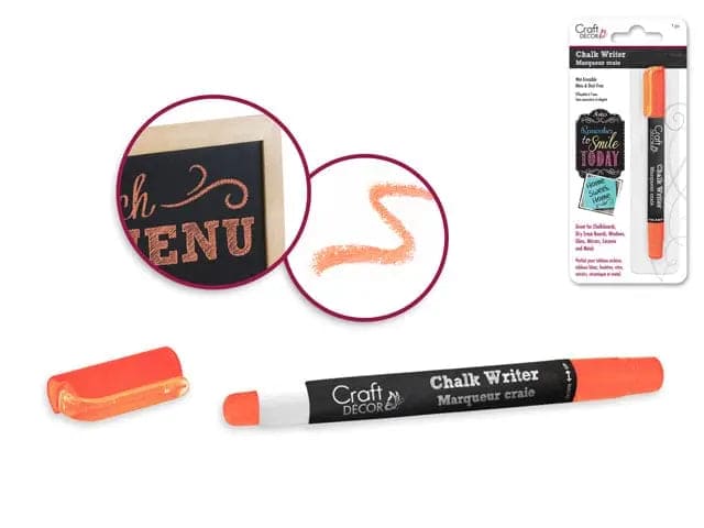 Craft Decor: Chalk Writer Neon Orange - Brantford Surplus