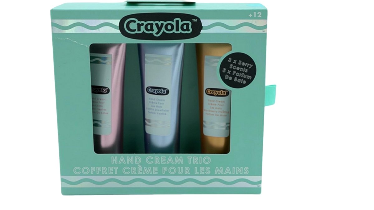 Crayola Berry Scented Hand Cream Set – 3 Pack - Brantford Surplus