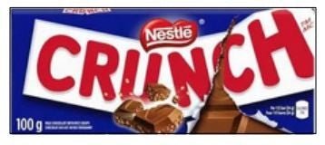 Crispy Crunch Chocolate Biscuits 100g - Snack Cookies - Brantford Surplus