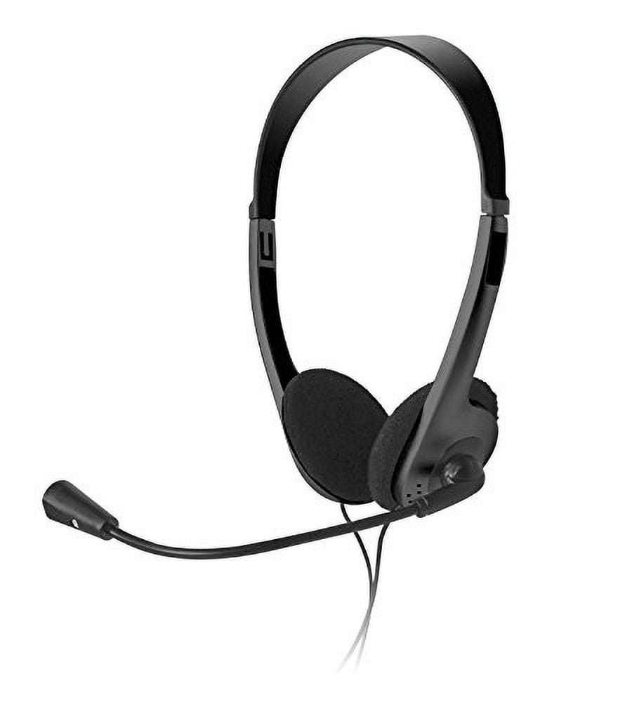 Xtech Stereo Headset with Boom Mic 3.5mm Black