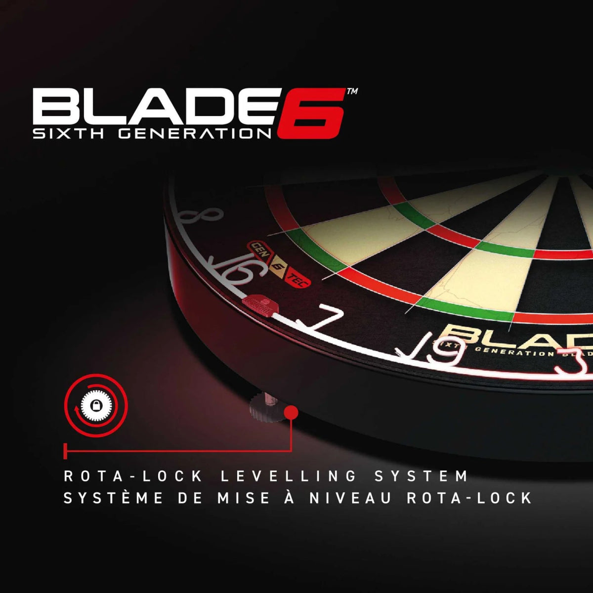 Dart Board - Winmau Pro Blade 6 - Brantford Surplus