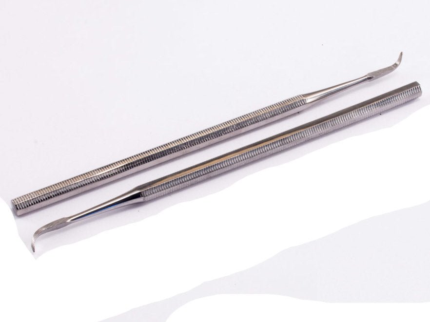 Dental scraper, 8, stainless steel, 125mm 5", 1 - Brantford Surplus