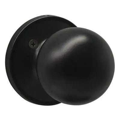 Door Lock Knob Dummy Black - Brantford Surplus