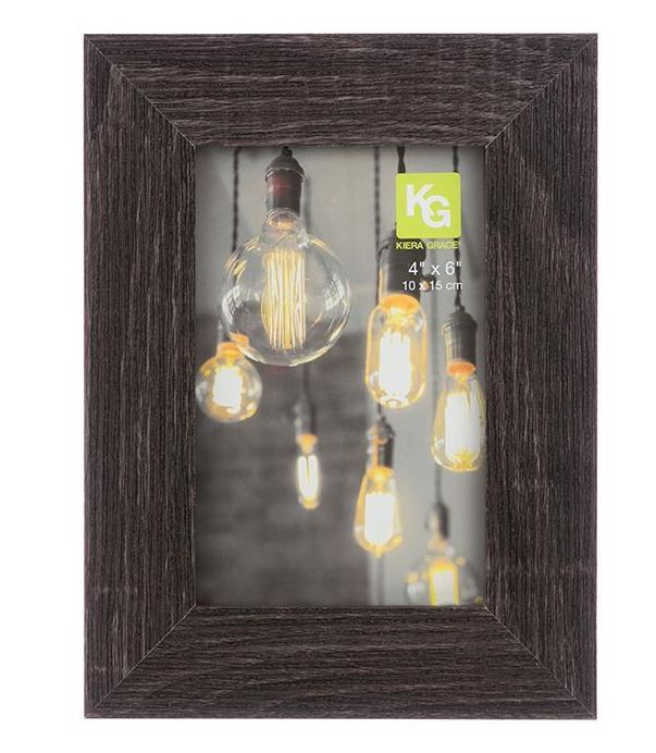 Driftwood 4x6 Photo Frame - Kiera Grace Rustic Decor - Brantford Surplus