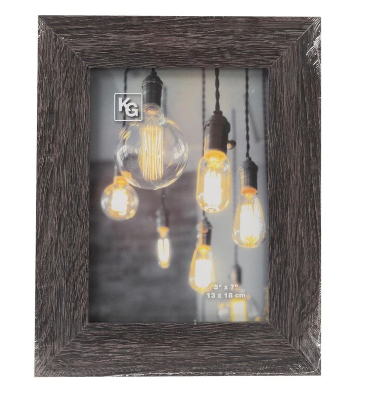 Driftwood 5x7 Photo Frame - Kiera Grace Rustic Decor - Brantford Surplus