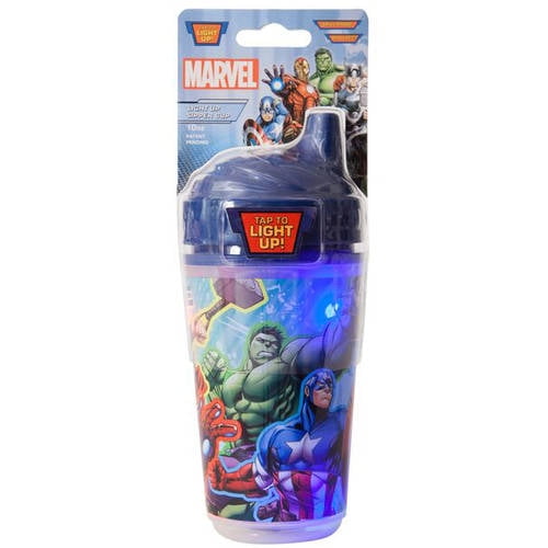 Marvel Light Up Sipper Cup Blue 10oz