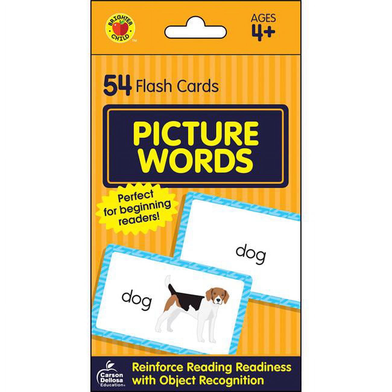 Flash Cards Picture Words 54 Cards — alternate view