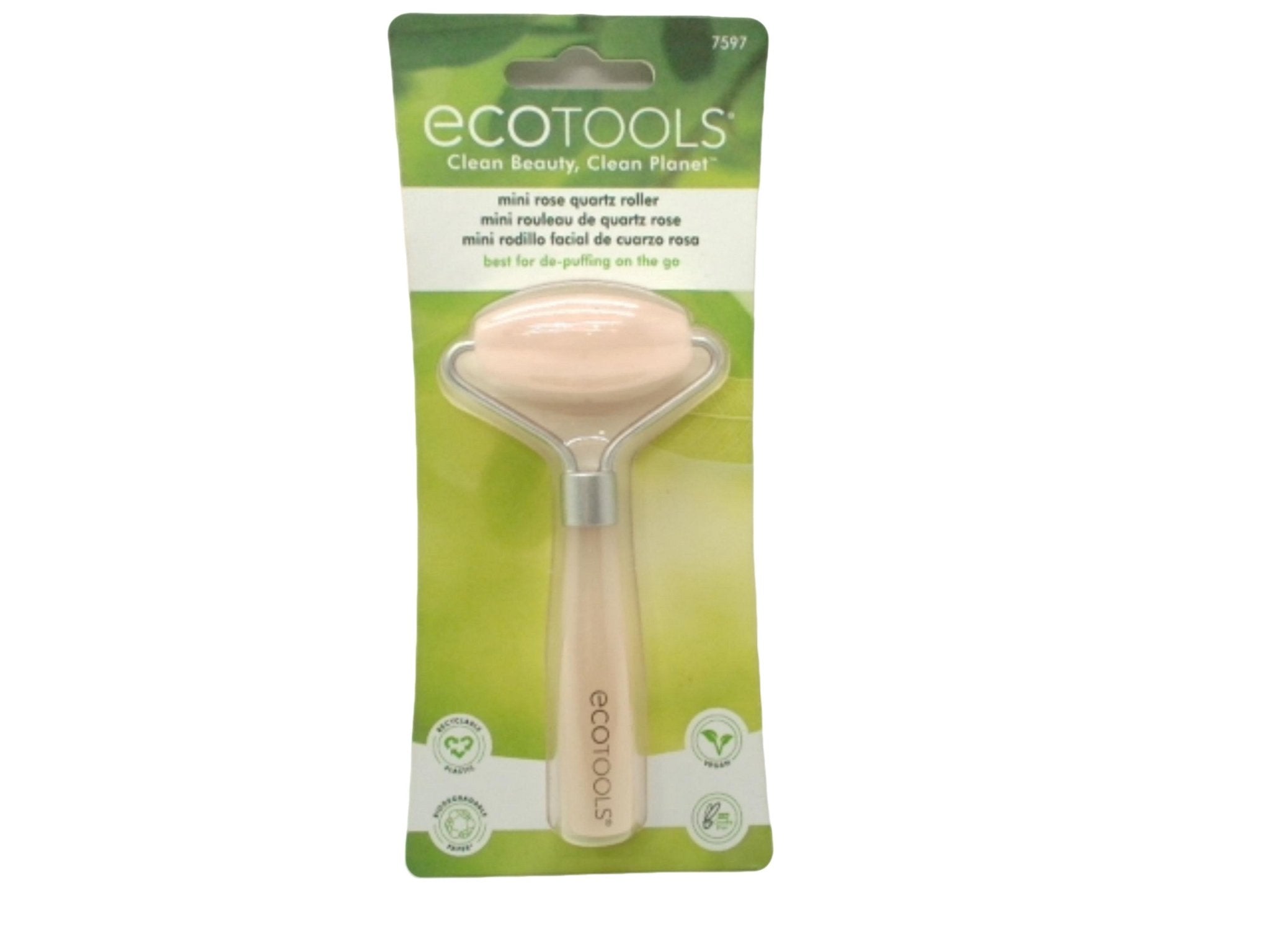 Eco Tools Rose Quartz Face Roller Mini Massage Tool - Brantford Surplus