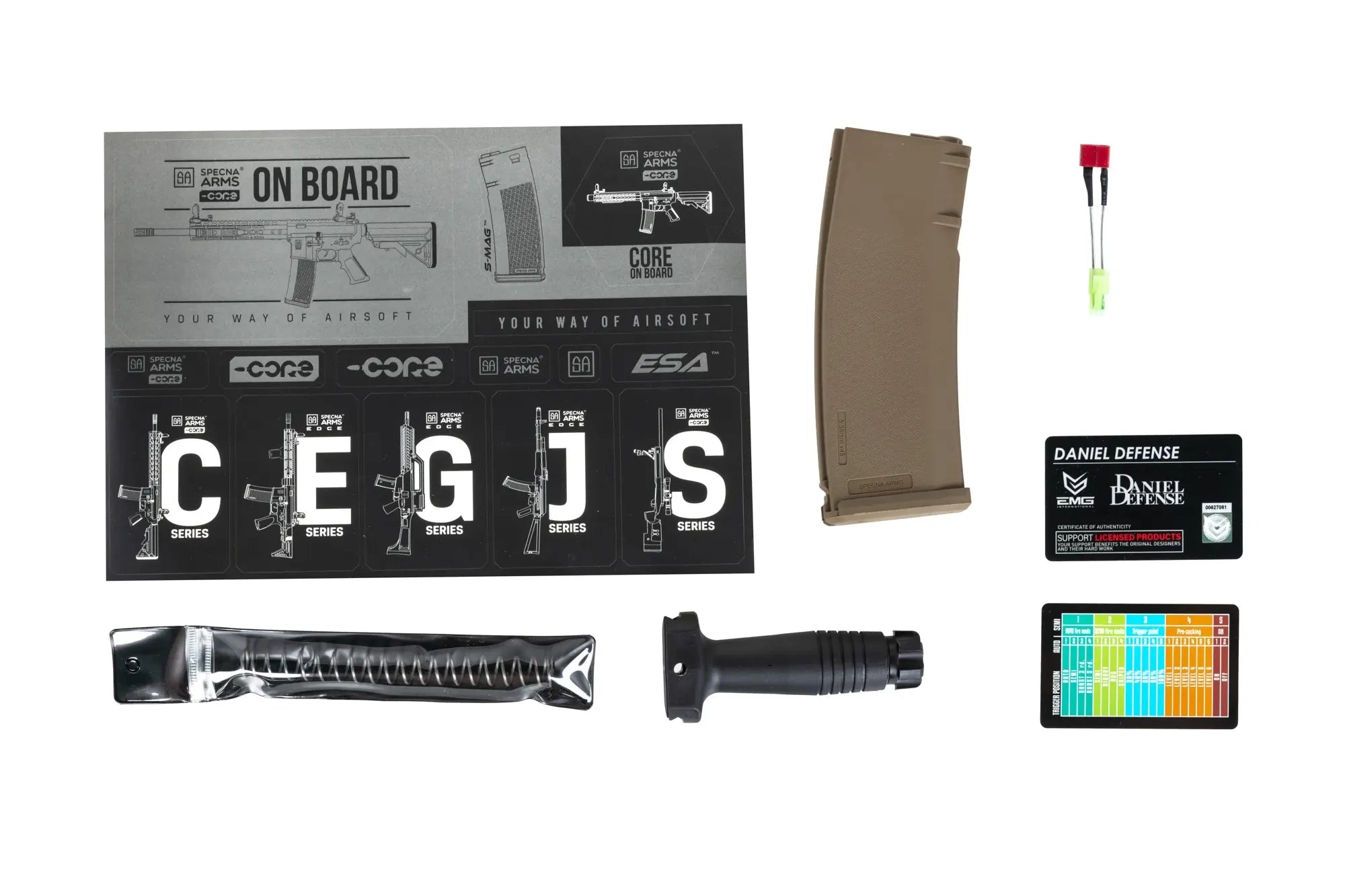 Specna Arms - C19 CORE Daniel Defense HAL ETU