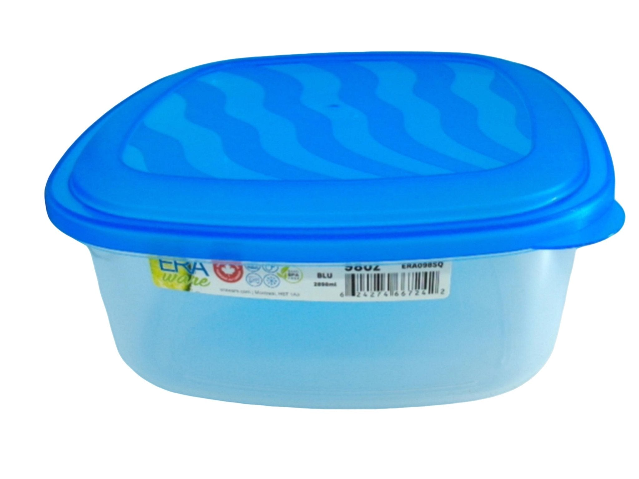 ERAware 98oz Square Food Container - Made in Canada - Brantford Surplus