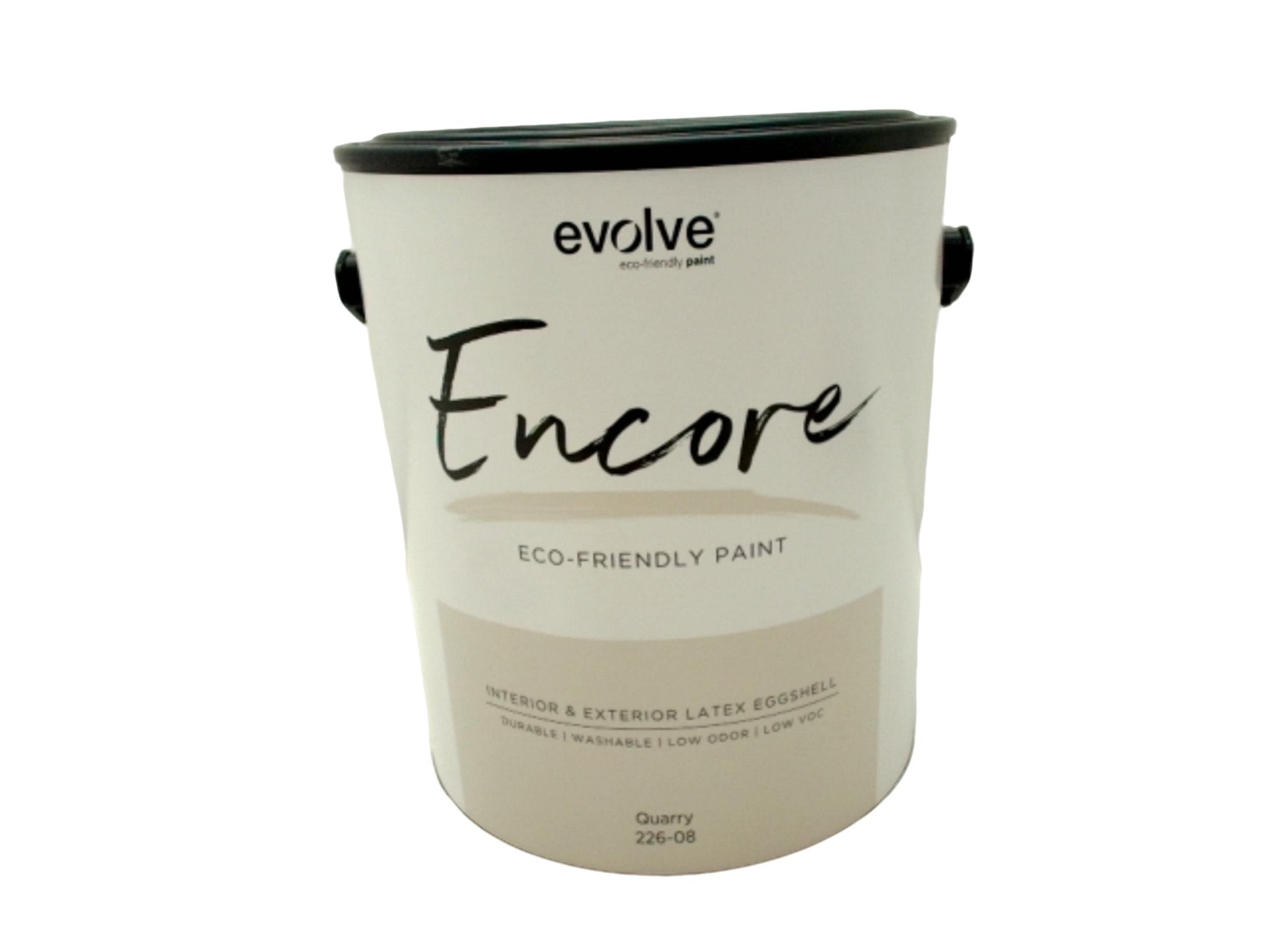 "Evolve Latex Eggshell Paint - Durable 1 Gallon Quarry" - Brantford Surplus
