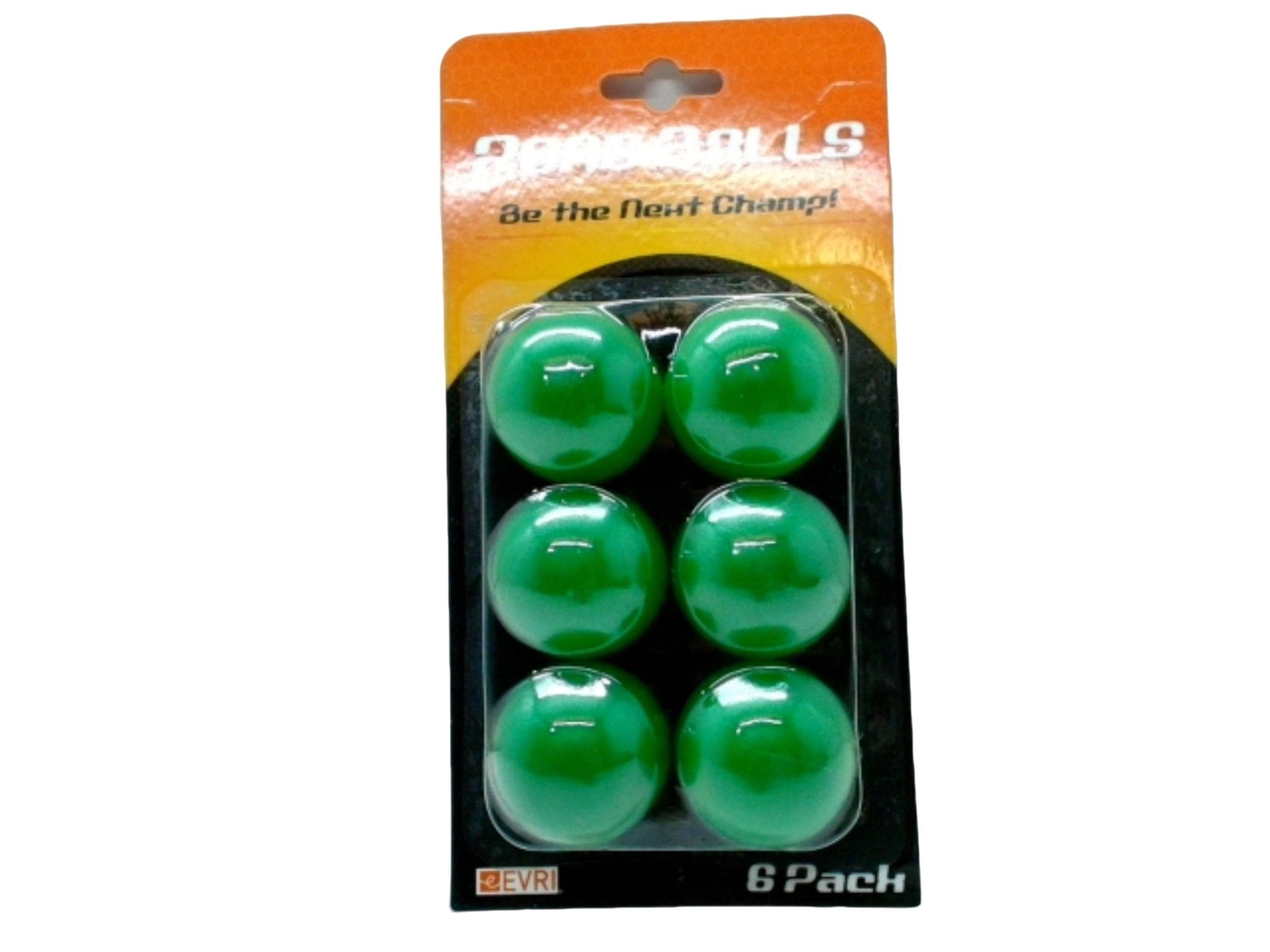 Evri Assorted Color Ping Pong Balls 6 Pack - Brantford Surplus