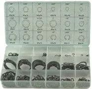 External Snap Ring Assortment - 300 Pieces - Brantford Surplus