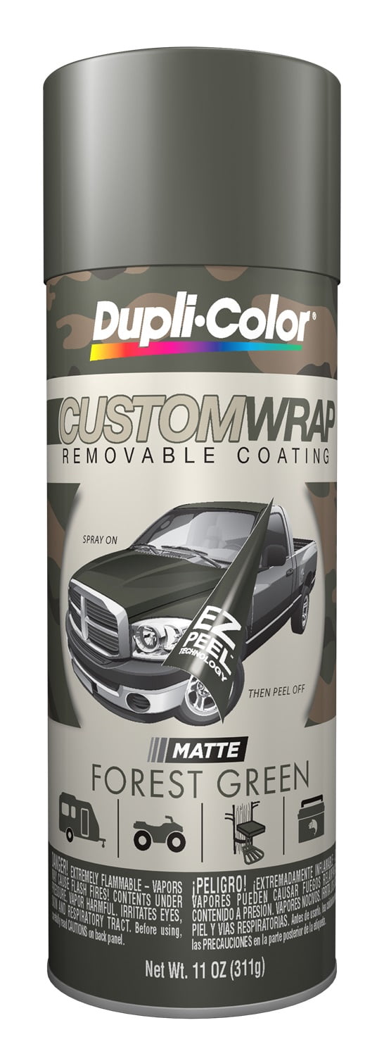 Dupli-Color Custom Wrap Matte Forest Green — packaging