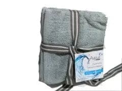 Facecloth 6pk.Brick 13x13" Assorted - Brantford Surplus