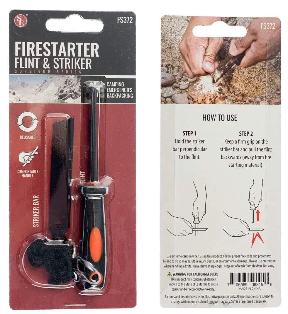 Firestarter Flint & Striker - Brantford Surplus