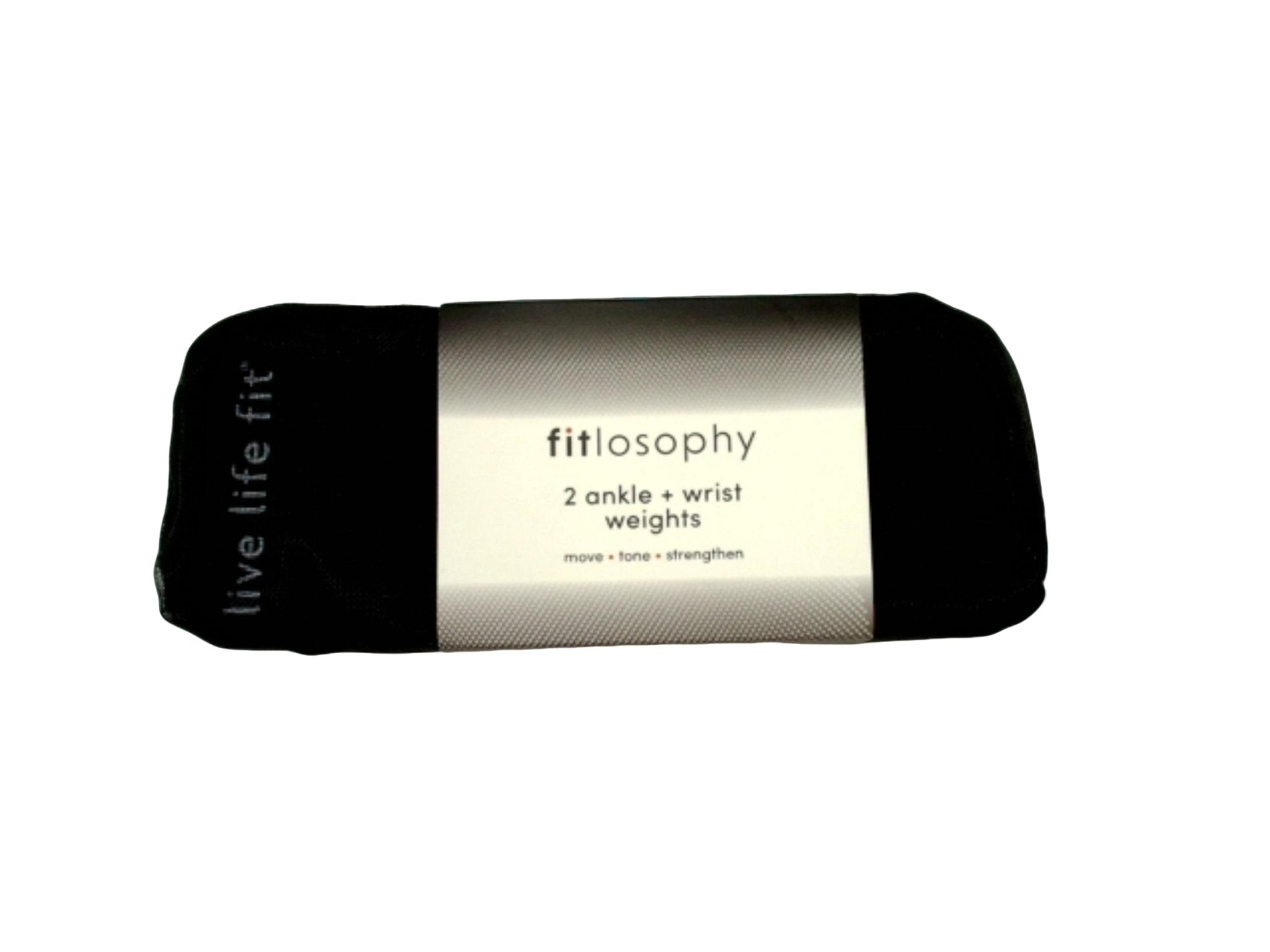 Fitlosophy Ankle Wrist Weights Set - 2pc Adjustable Fitness - Brantford Surplus