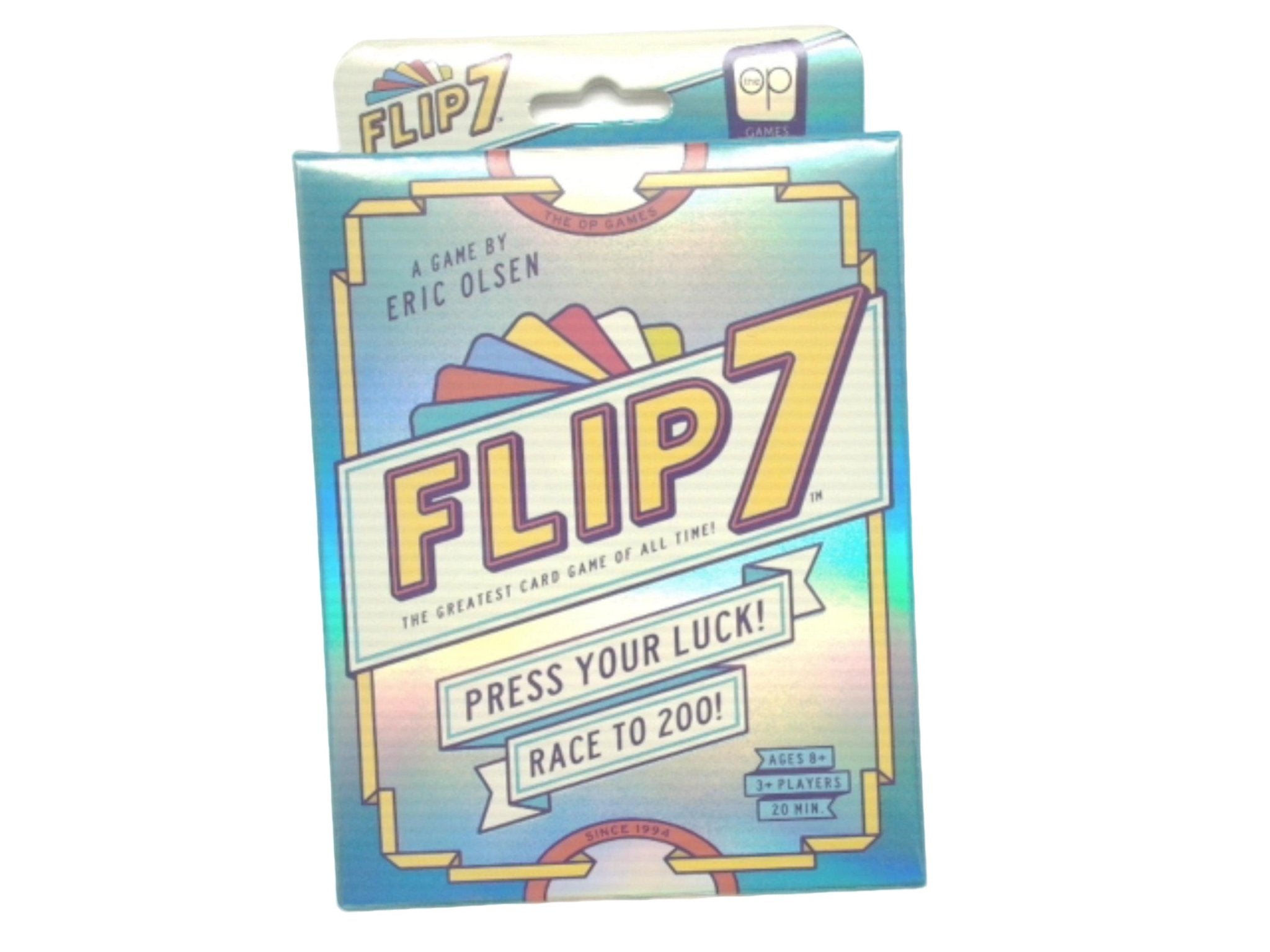 Flip 7 Card Game – Fast - Paced Family Strategy by Eric Olsen - Brantford Surplus
