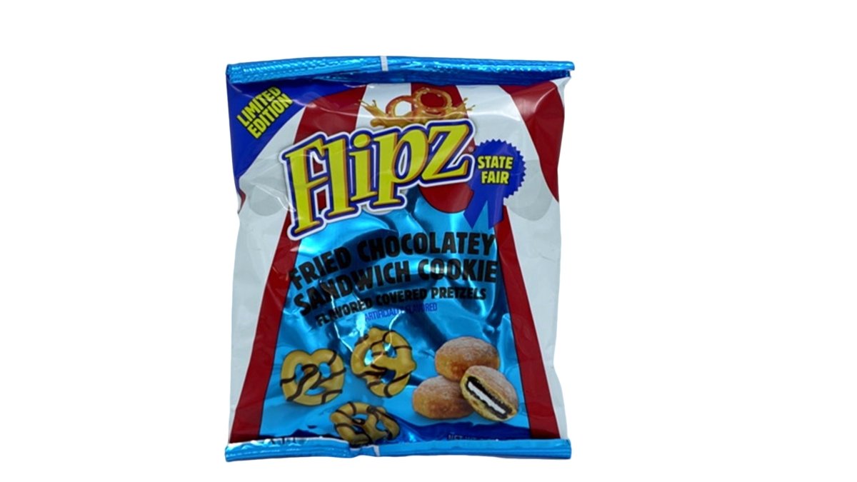 Flipz Chocolate Covered Pretzel Sandwich Cookies 71g - Brantford Surplus