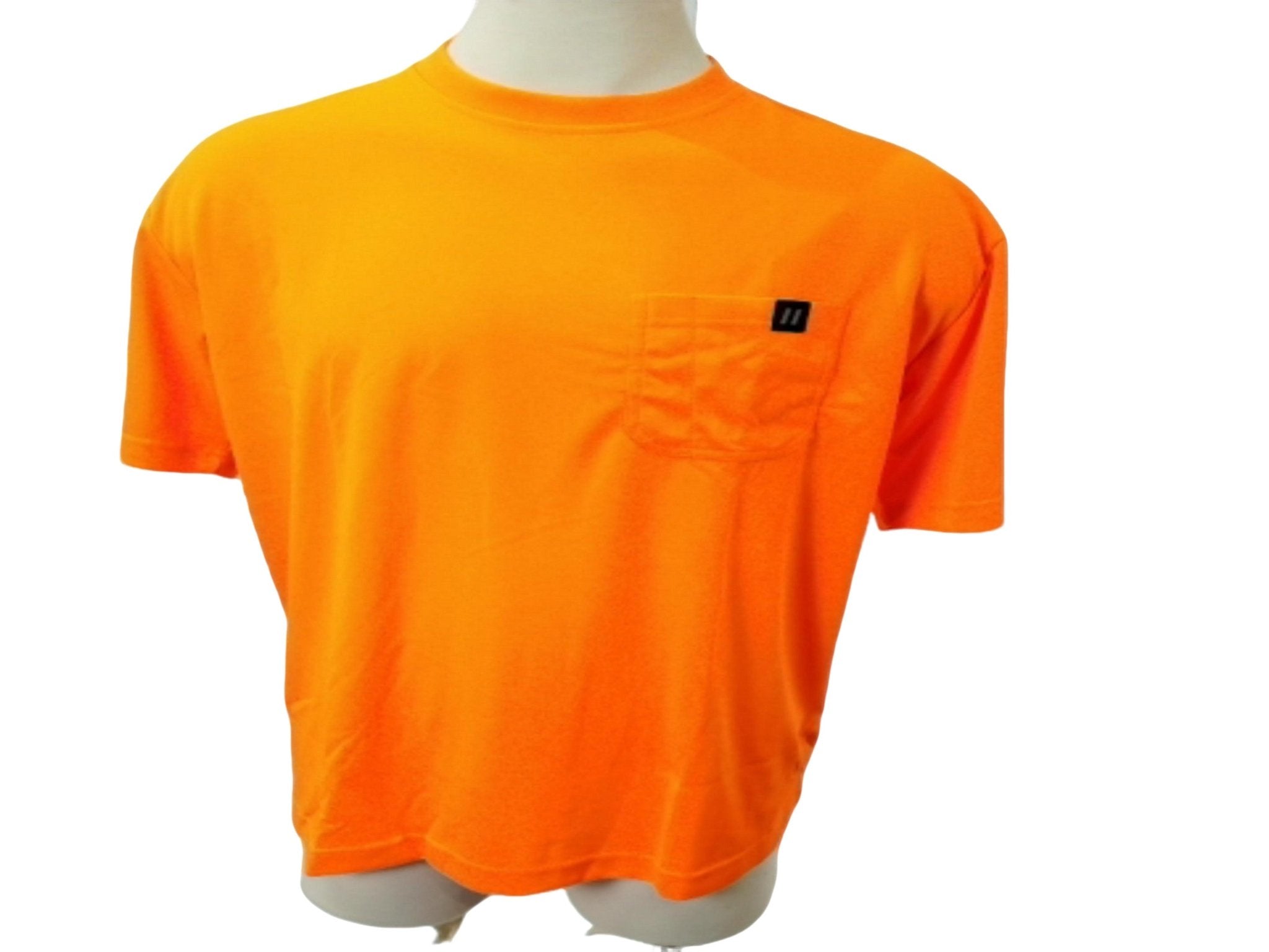Forcefield High Vis Orange Antimicrobial Work T-Shirt Large - Brantford Surplus