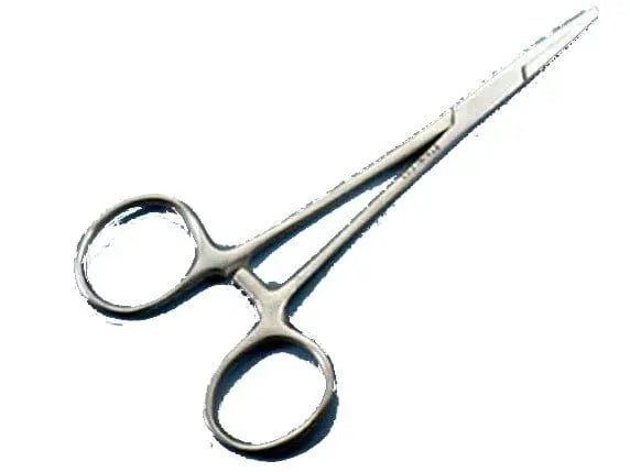 Forceps, Halstead Mosquito, straight, 125mm 5", - Brantford Surplus