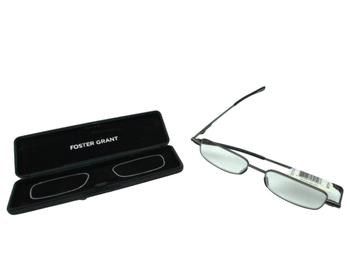 Foster Grant Folding Reading Glasses +3.25 Compact Readers - Brantford Surplus