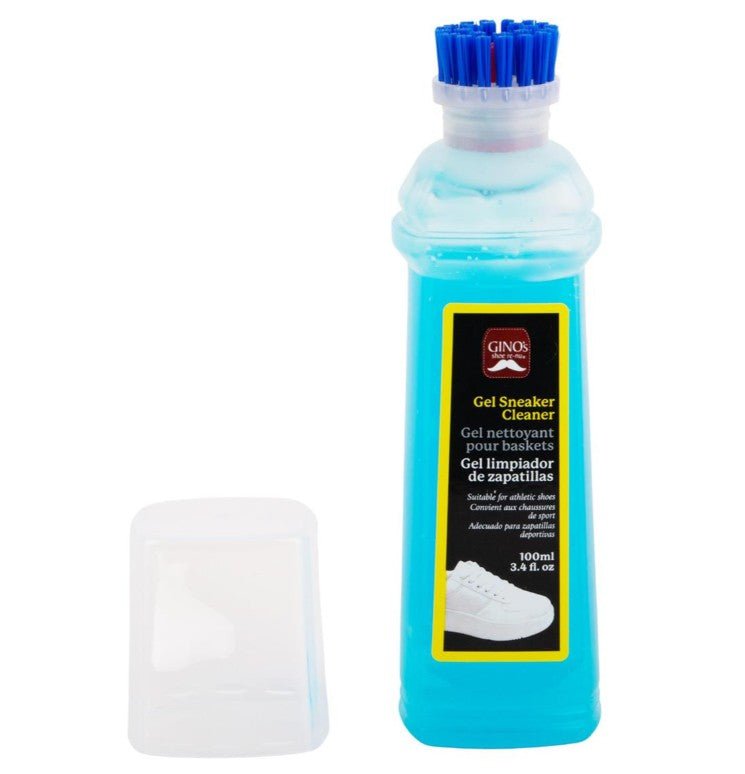 Gino's Sneaker Cleaner Gel 100ml – Shoe Cleaning Solution - Brantford Surplus
