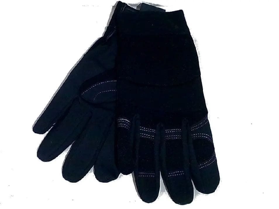Gloves Mechanics XL Synthetic Leather Black - Brantford Surplus