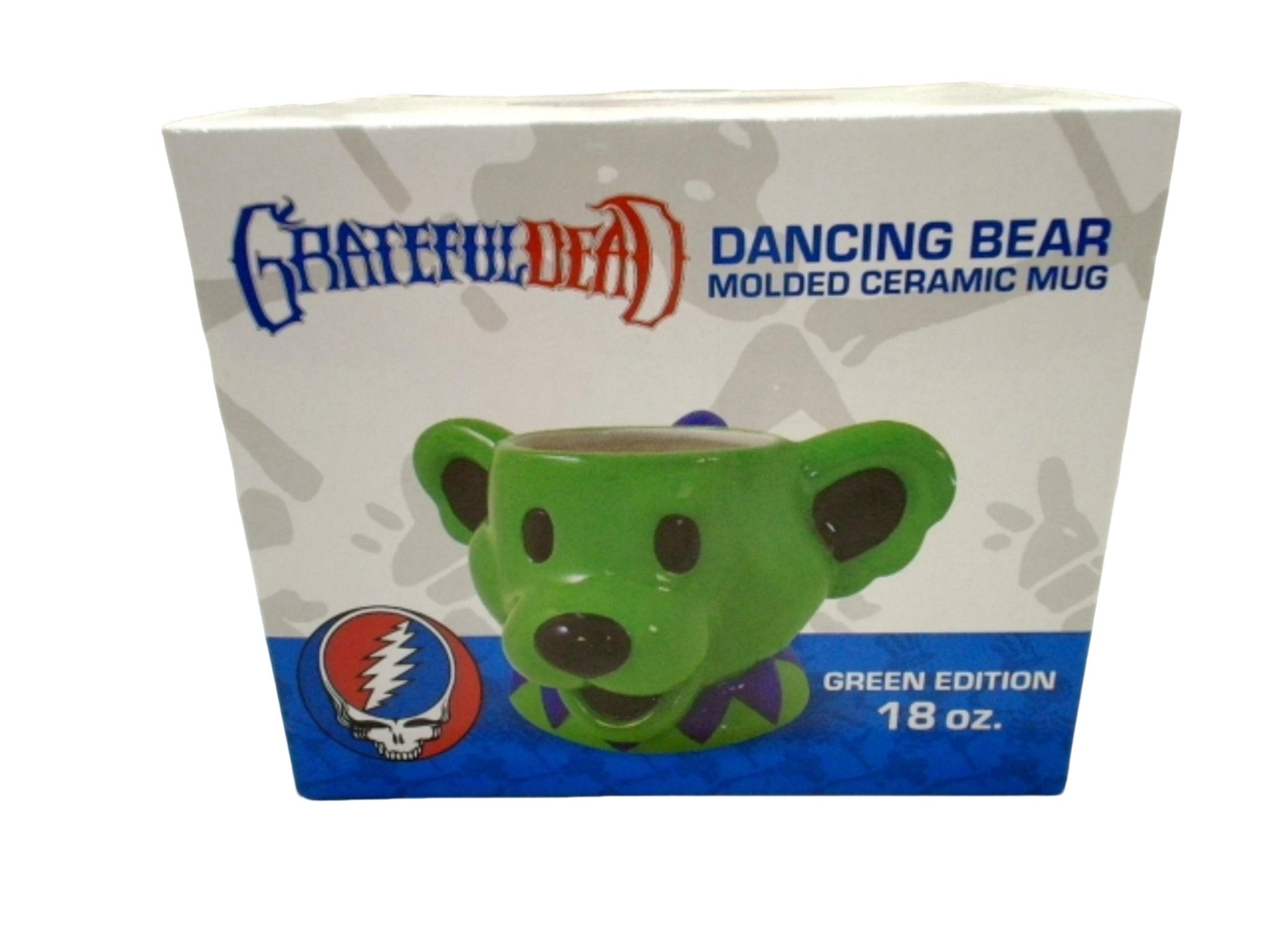 Grateful Dead Dancing Bear Ceramic Coffee Mug 18oz - Brantford Surplus