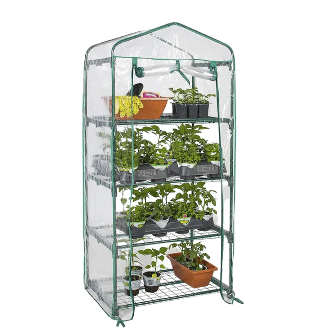 Greenhouse 4 tier 27x19x61 inch - Brantford Surplus