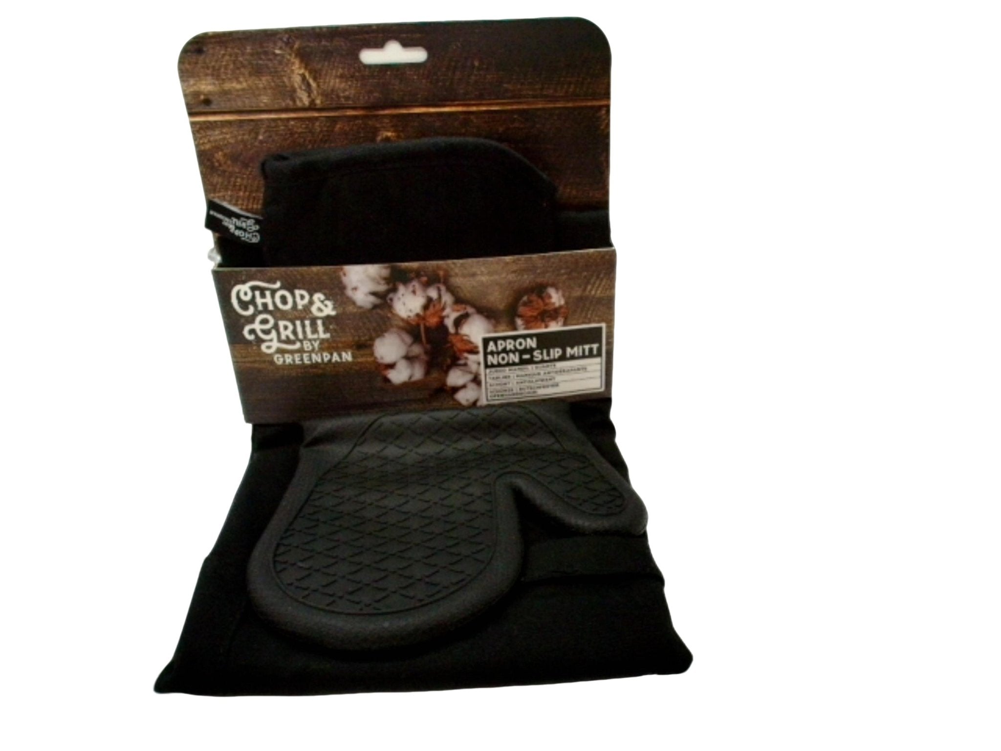 Greenpan Apron & Non - Slip Mitt Set for Grill Cooking - Brantford Surplus