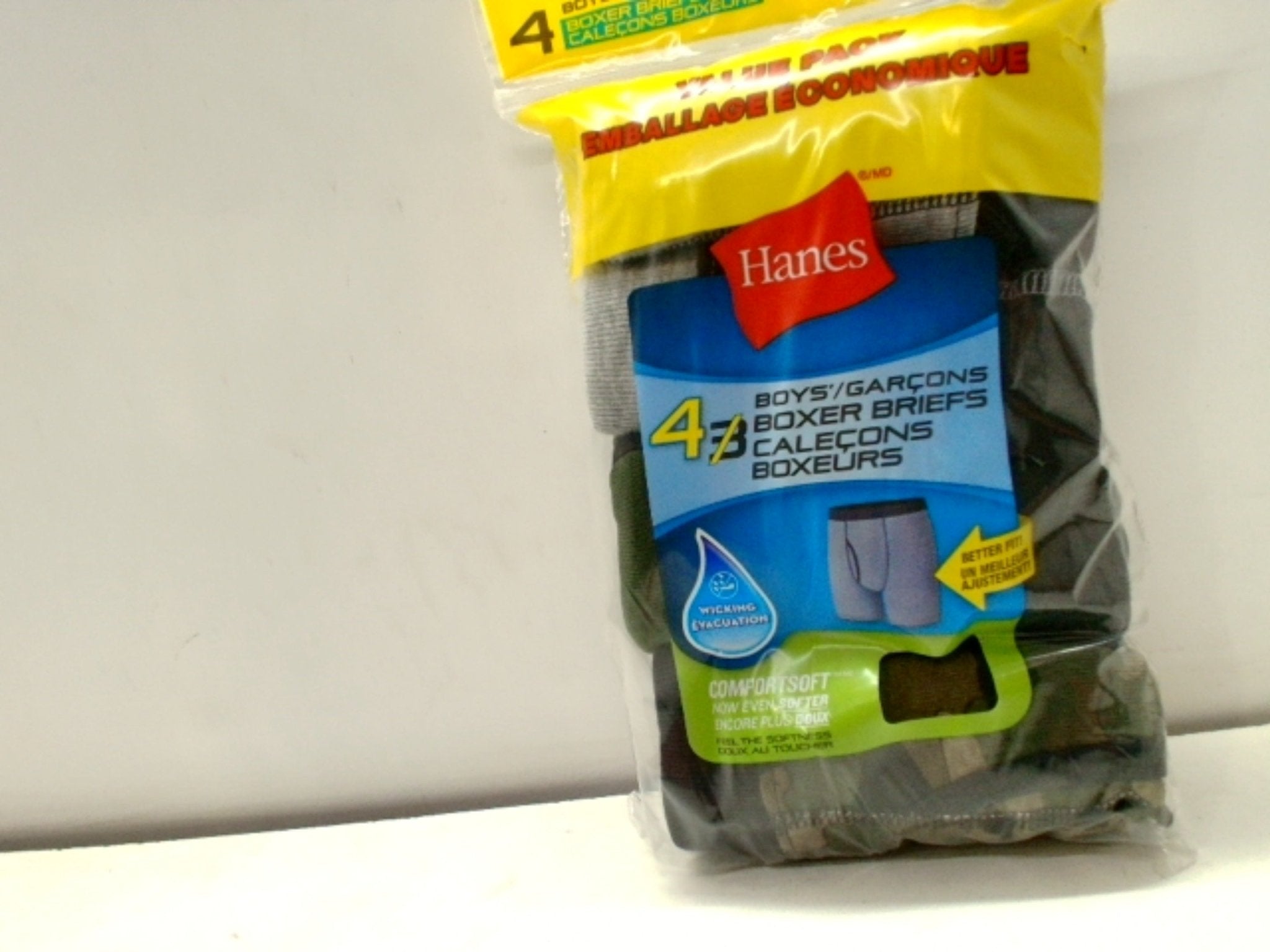 Hanes Men's Boxer Briefs 4 - Pack Large - Value Set - Brantford Surplus