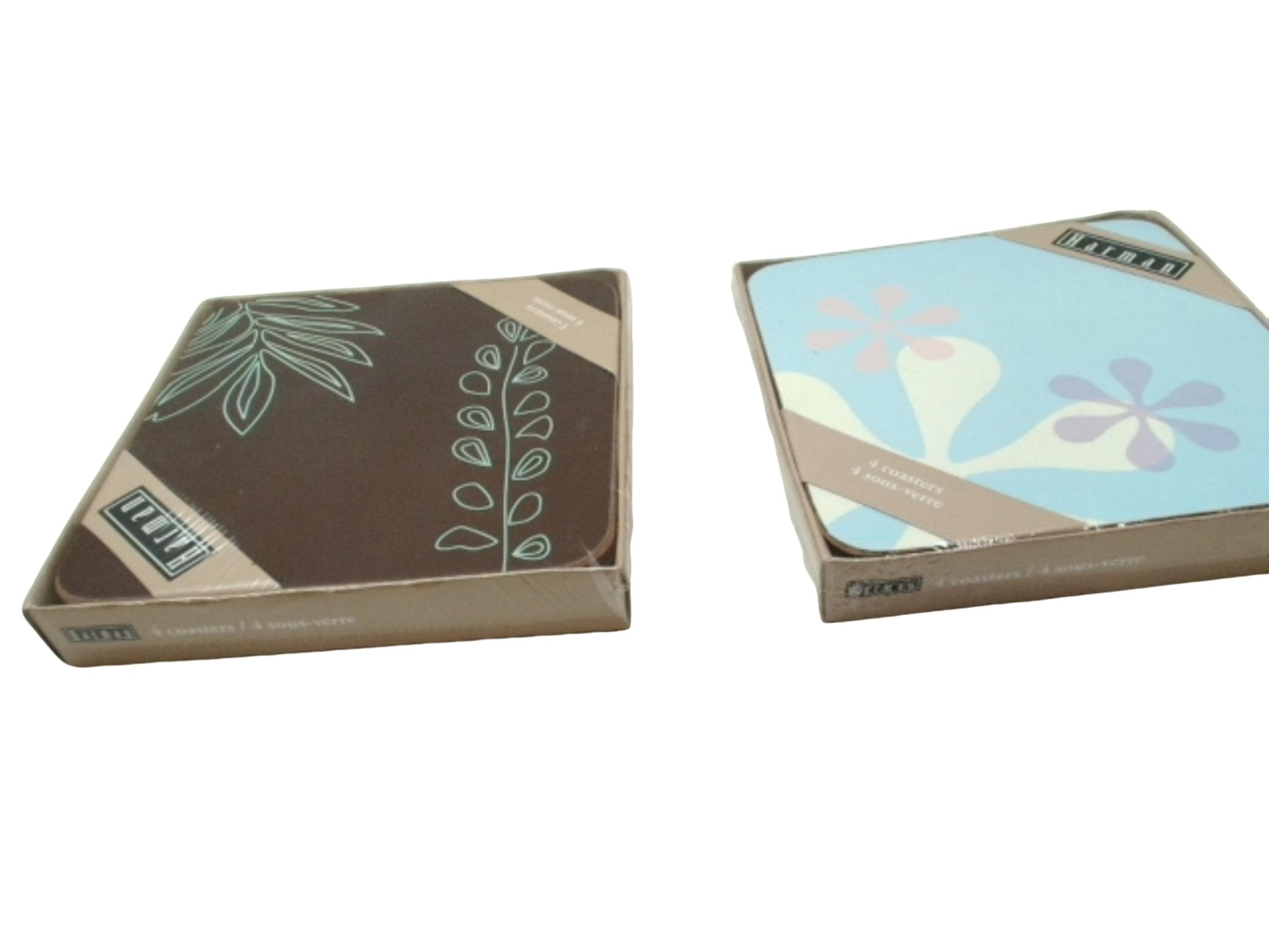 Harman Absorbent Marble Coasters Set - 4 Pack - Brantford Surplus