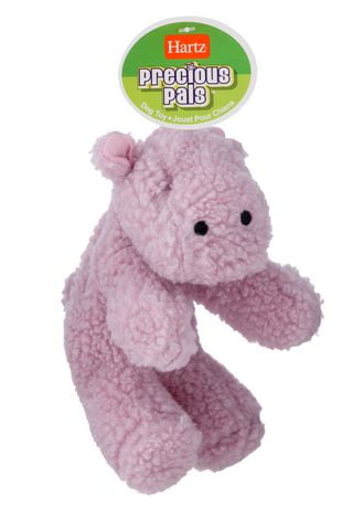 Hartz Squeaky Dog Toy - Assorted Colors Plush Puppy Toy - Brantford Surplus