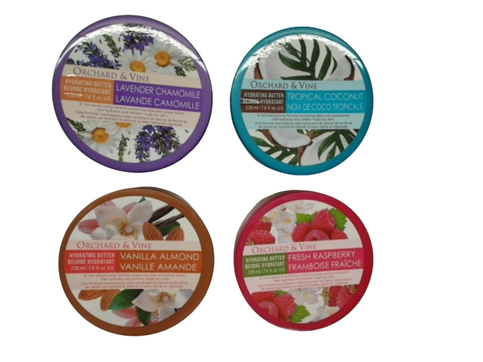 Hydrating Butter 226mL Orchard & Vine Assorted - Brantford Surplus