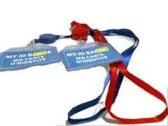 ID Badge Holder Lanyard with Reel 5.3x8.8cm - Brantford Surplus