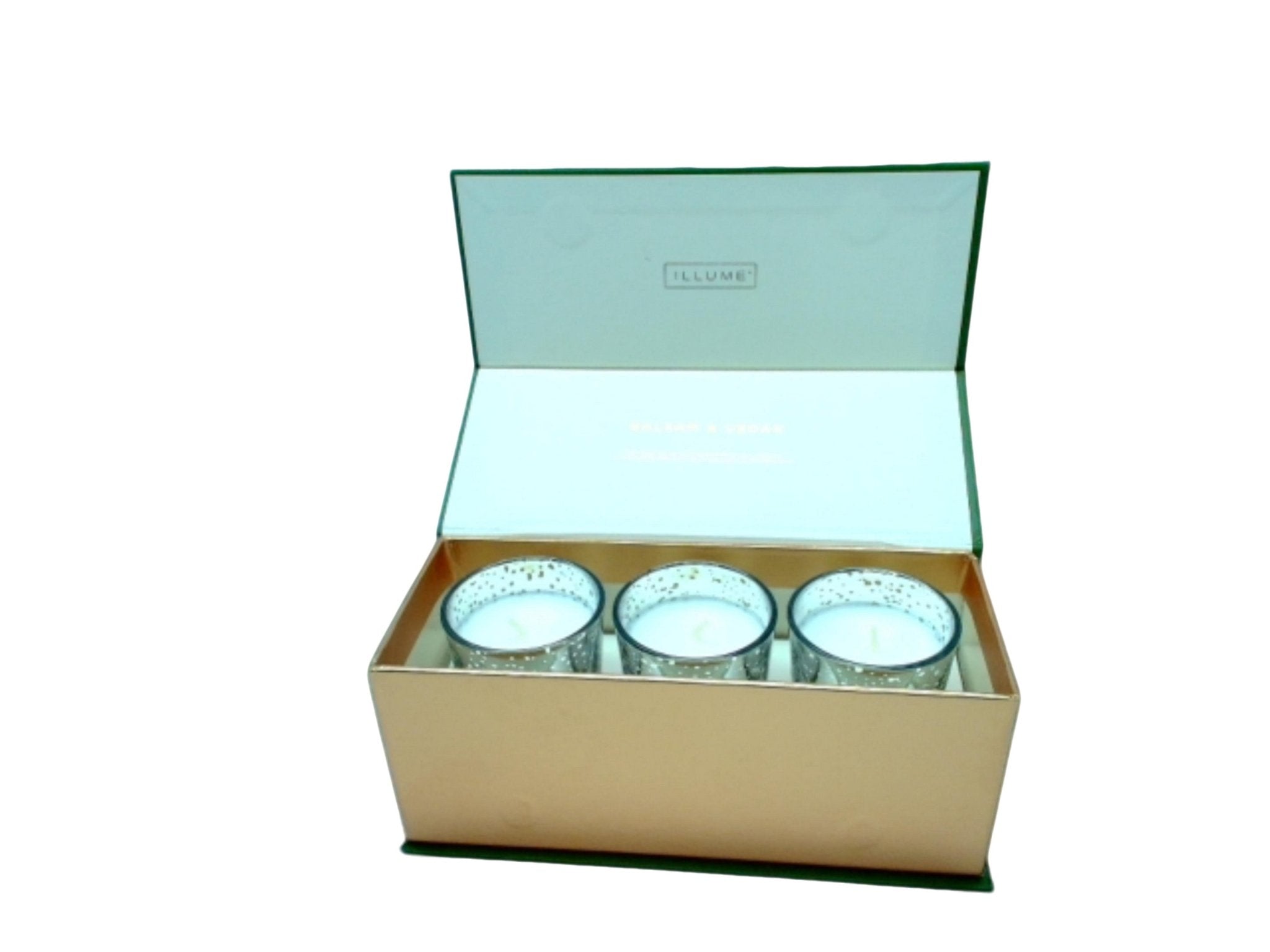 Illume Balsam Cedar Candle Gift Set - 3 - Pack Jar - Brantford Surplus