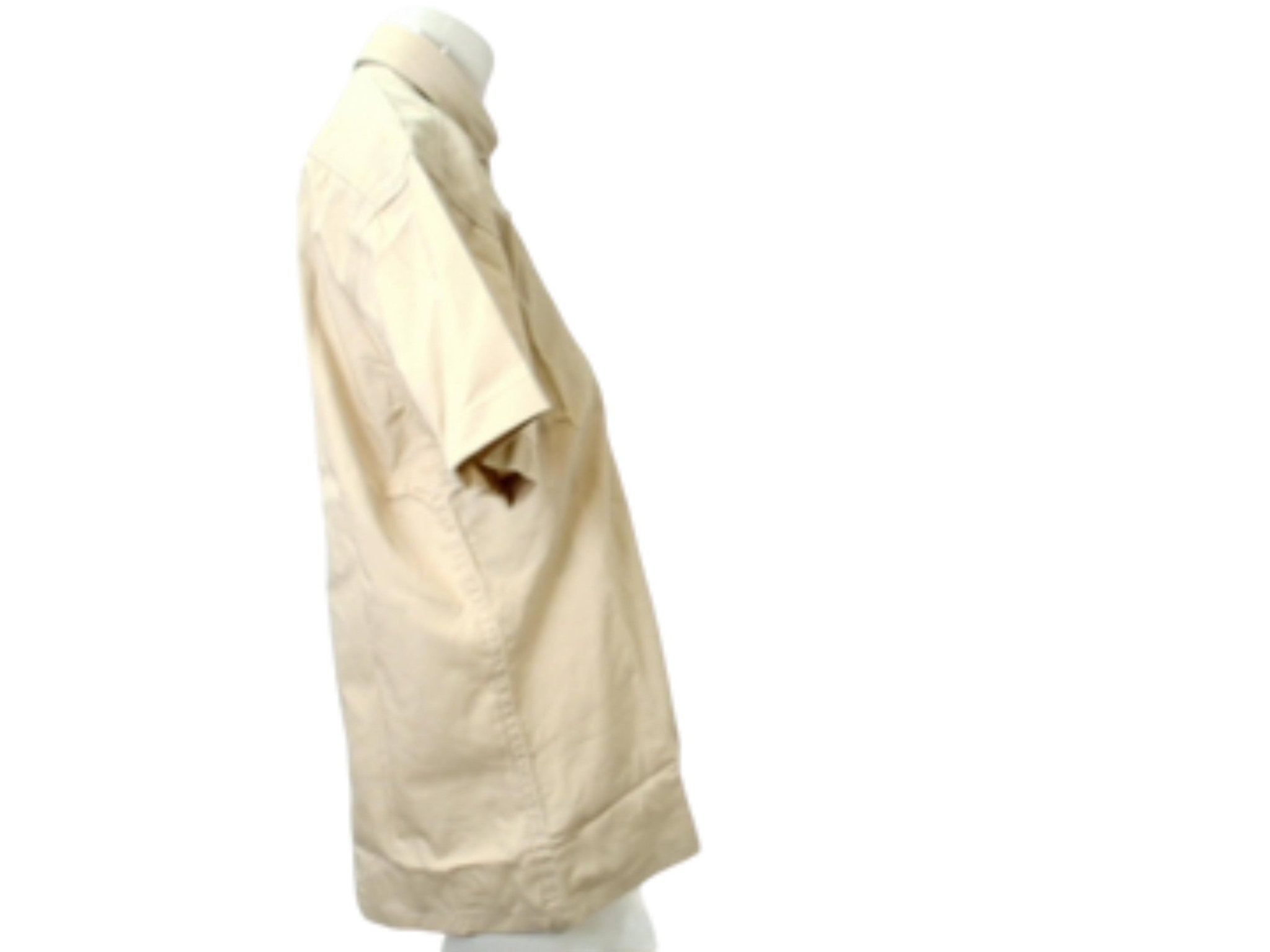 Jason Alexander Men's Short Sleeve Shirt - Small Sandstone - Brantford Surplus