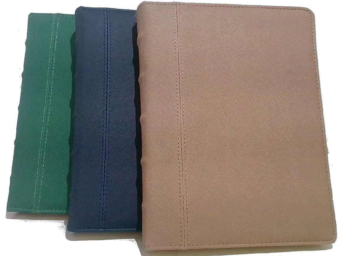 Journal Jumbo Hub Spine 400pgs. 7"x9.5" Ass't Colours Markings - Brantford Surplus