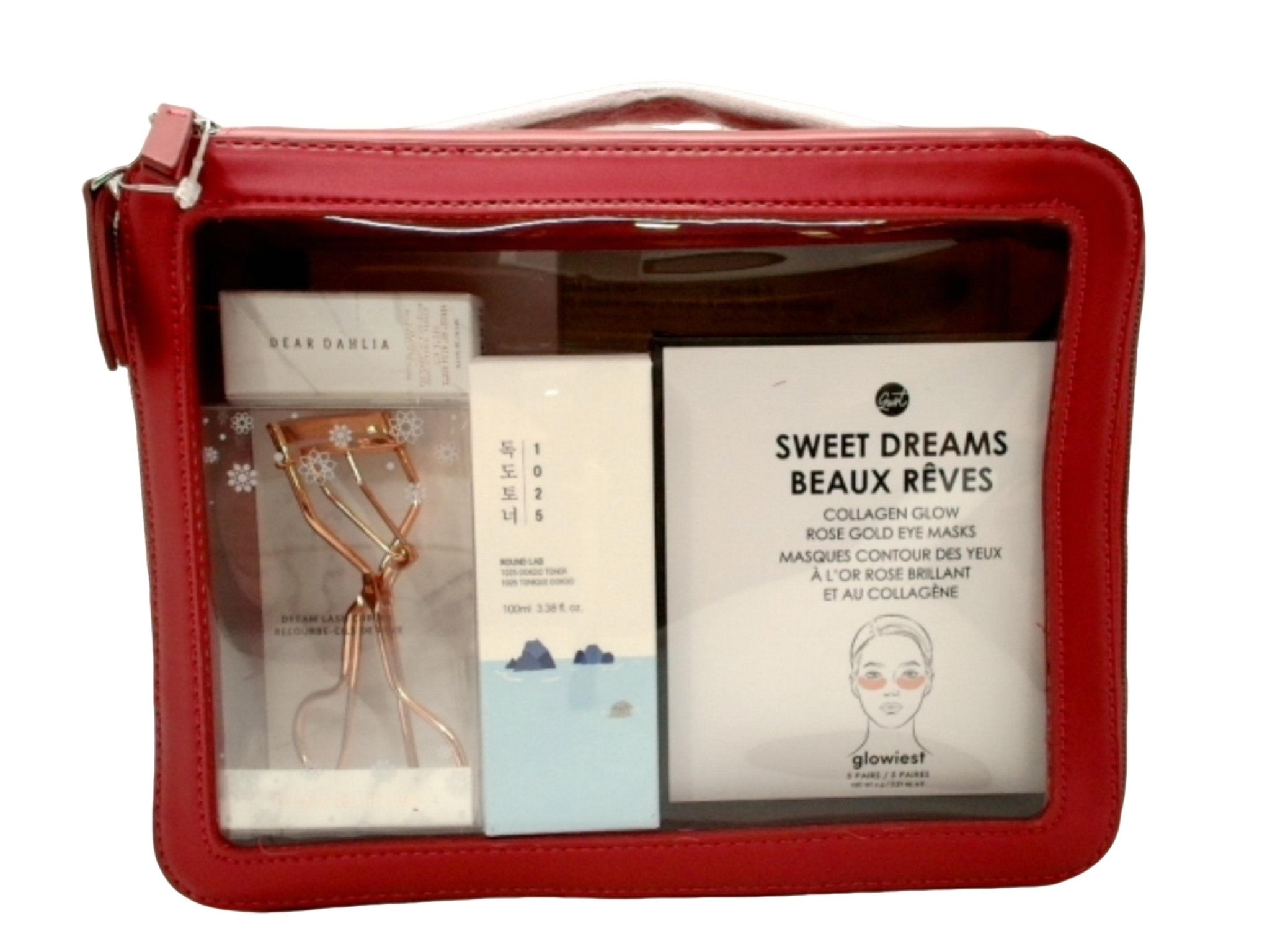 K - Beauty Skincare Makeup Set with Bag - Gift - Friendly - Brantford Surplus