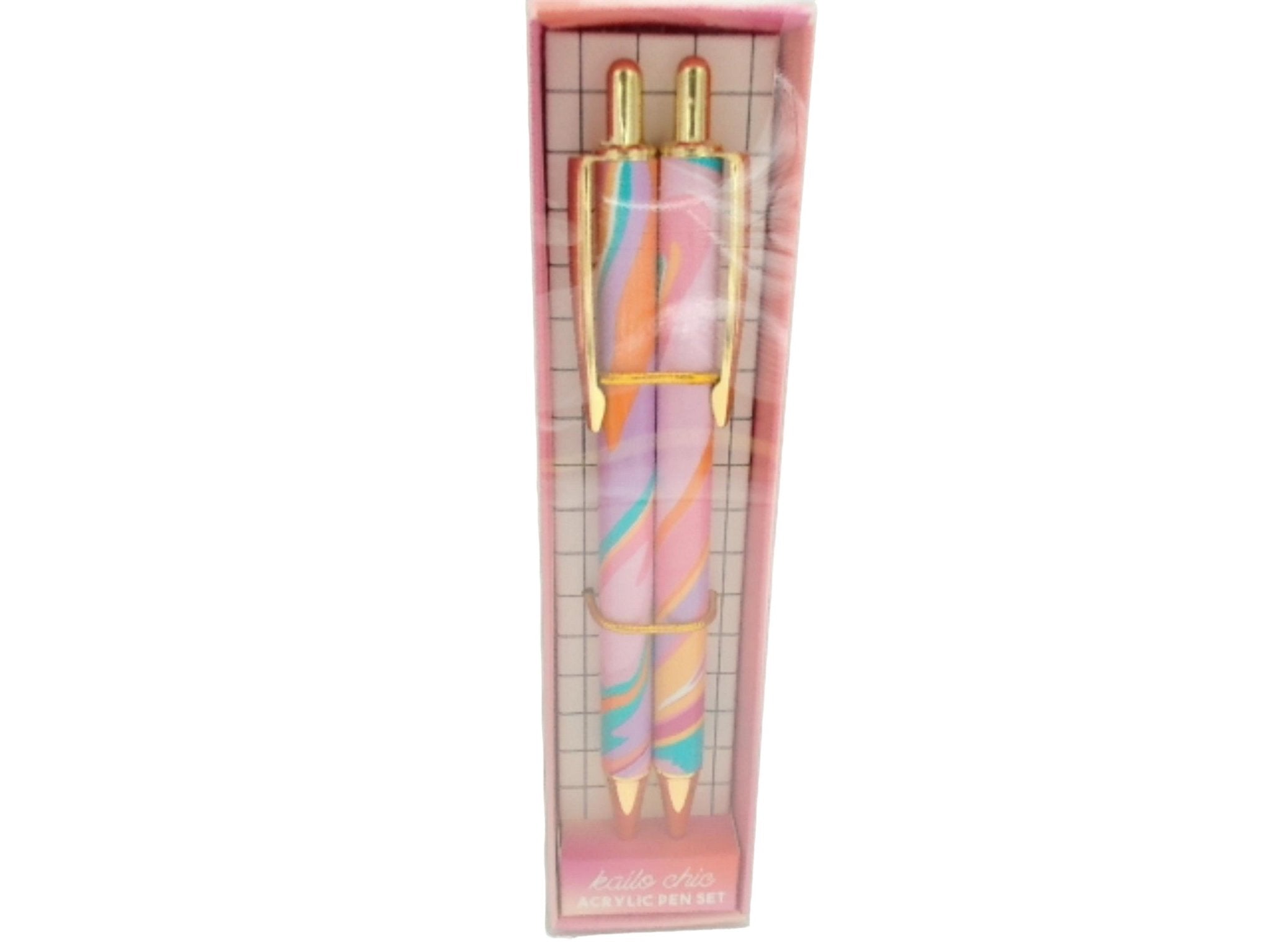 Kailo Chic Durable Acrylic Pens - 2 Piece Set - Brantford Surplus