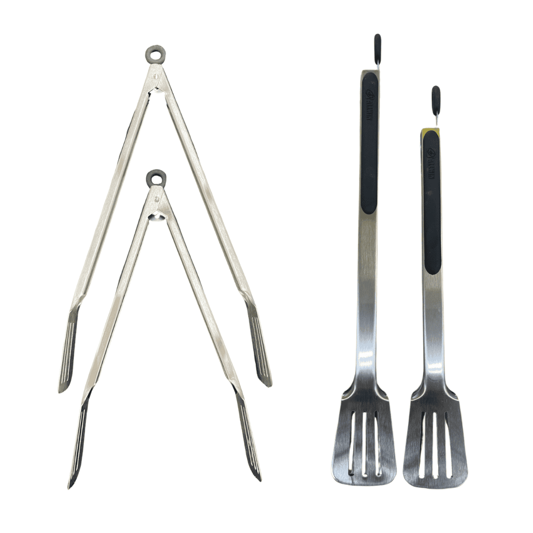 Kitchen Tongs 2pc. Set 12" & 14" (or B/u $2.99, $3.99) - Brantford Surplus