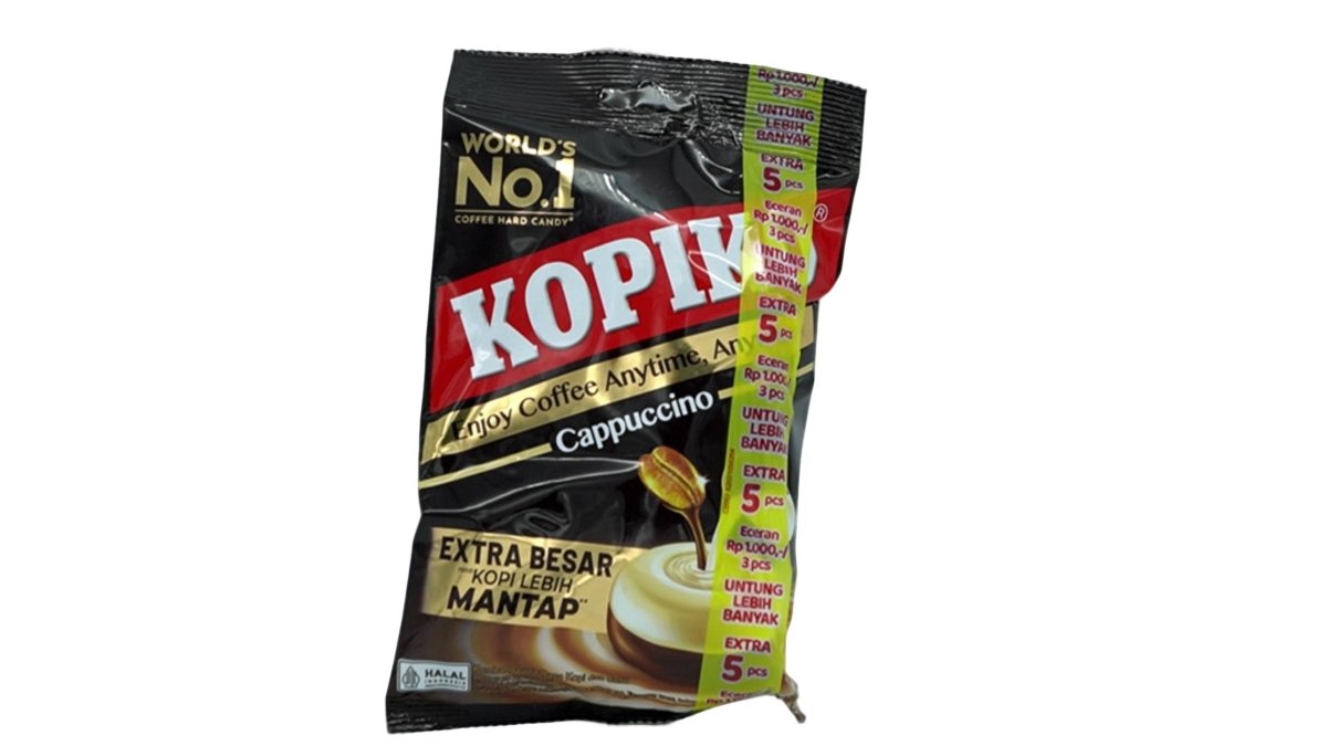 Kopiko Cappuccino Coffee Candy 175g – Sweet Coffee Treats - Brantford Surplus