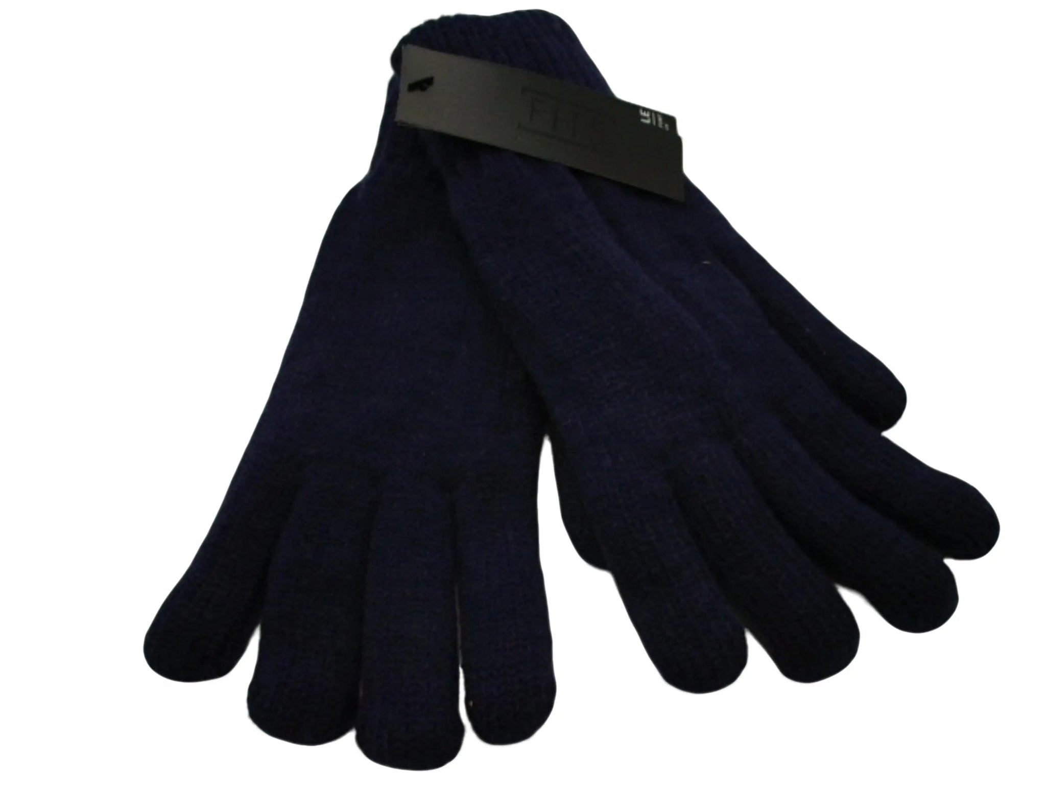 Ladies Gloves Navy Chenille Fits - Brantford Surplus